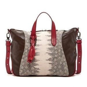 Charles Jourdan “Giselle” Leather Satchel